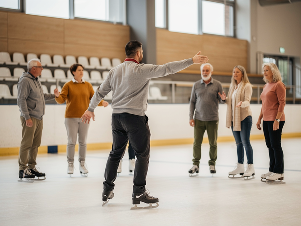 Bild zu „Kalte Nasen- Heiße Tipps“ - Eislaufen mit Schulklassen