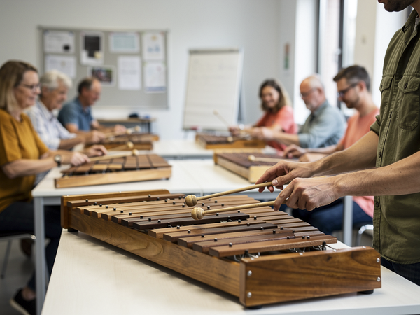 Bild zu „Ins Spiel kommen“ – kompetenzorientierter Einsatz von Orff- und anderen Instrumenten im Musikunterricht der Grundschule