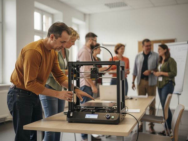 Bild zu Zukunftstechnologie im kompetenzorientierten Technikunterricht -
Modul 6 3D-Druck