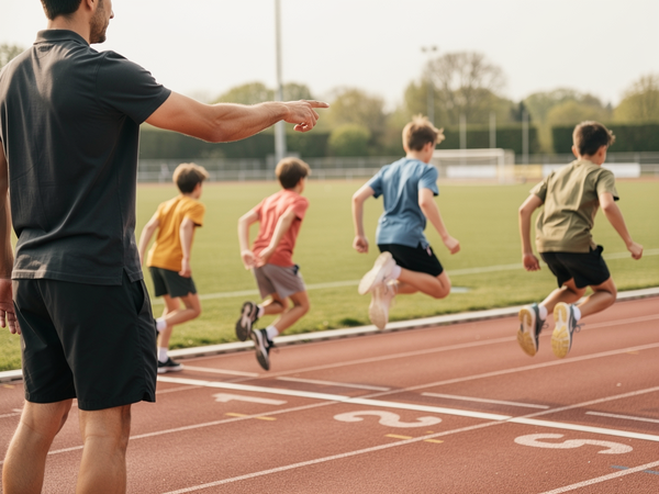 Bild zu Laufen, Springen, Werfen – Leichtathletik: Kinderleichtathletik – vielfältiges Springen