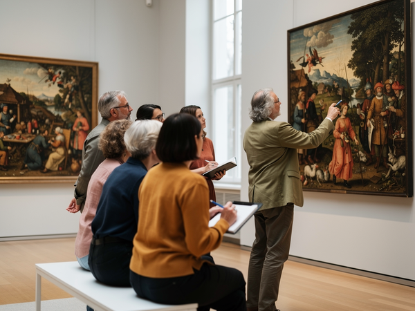Bild zu Historisch-gesellschaftlicher und deutungsgeschichtlicher Kontext im malerischen und grafischen Werk Pieter Bruegels d.Ä. und seiner Zeit