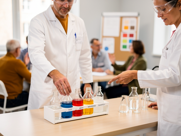 Bild zu Sicherheit und Umweltschutz beim Umgang mit gefährlichen Stoffen (Chemie S II)
