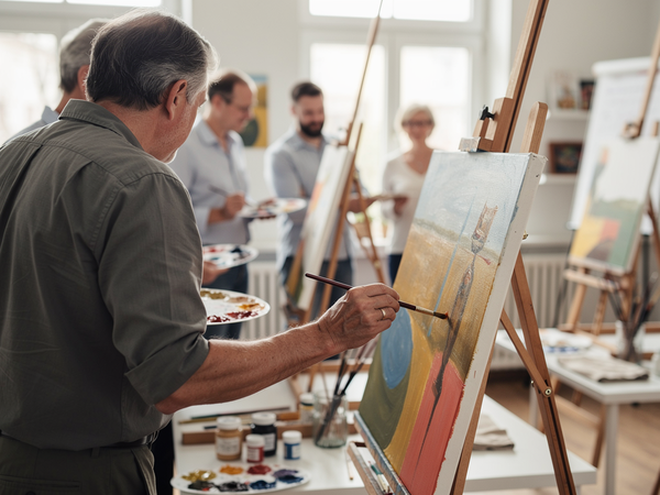 Bild zu Qualifikationserweiterung: Zertifikatskurs im Fach Kunst Sekundarstufe I