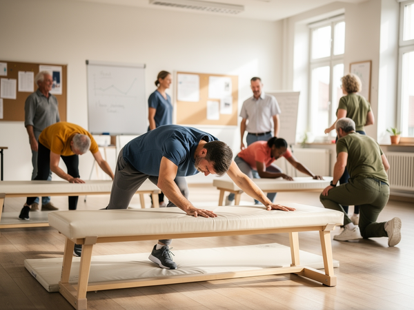 Bild zu Bewegen an Geräten – Turnen: Parkour im Schulsport und das Spiel Catch