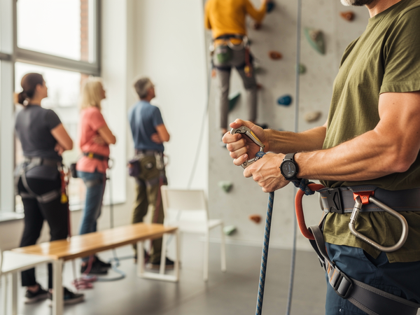 Bild zu „Wir gehen die Wände hoch“ – Klettern als Schulsport
Einführungskurs Modul 2