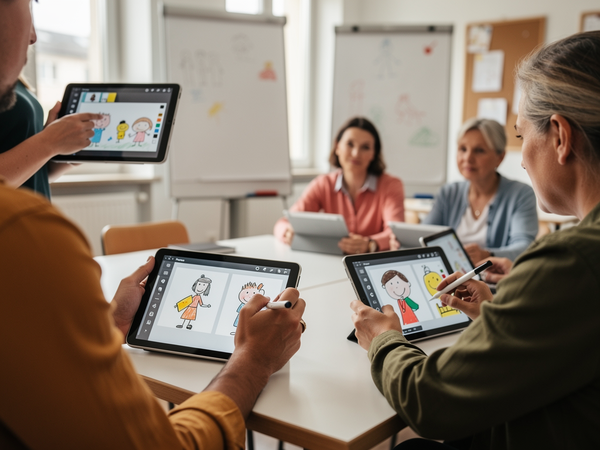 Bild zu Eintauchen ins Bild - Kunst und Deutsch digital verbinden
