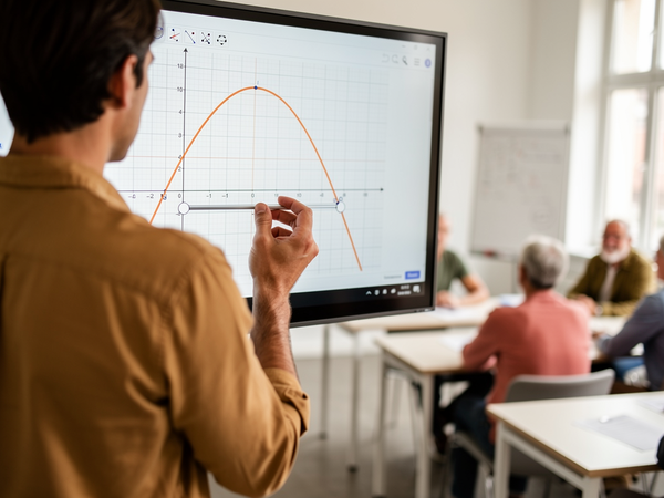Bild zu GeoGebra in der Sekundarstufe II gekonnt nutzen – Funktionen
(Werkzeuge im Mathematikunterricht – Modul I)