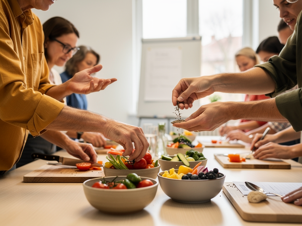 Bild zu Gemeinsames Lernen im HWU am Beispiel des Foodtrends „Bowls“