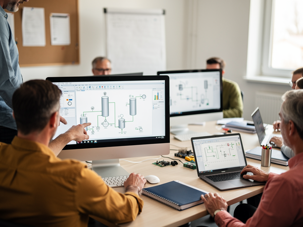 Bild zu SPS Siemens TIA Portal Prozessvisualisierung mit SIMATIC WinCC Unified und SIMATIC S7-1500