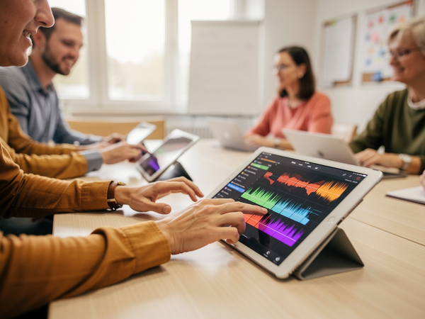Bild zu Einführung in die Möglichkeiten von GarageBand am iPad im Musikunterricht