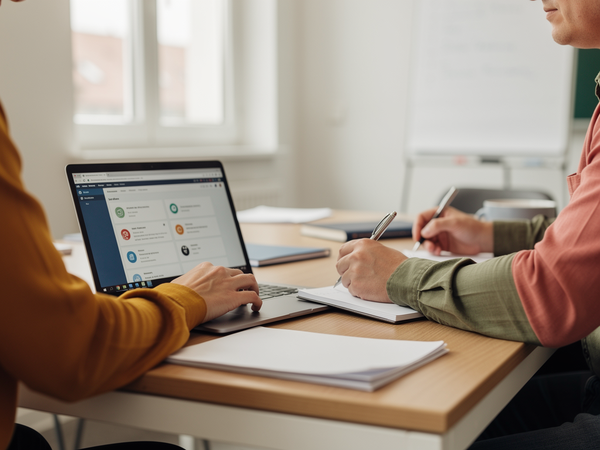 Bild zu Logineo NRW LMS / Moodle - Kurse individuell anpassen - Gestaltungsideen mit KI