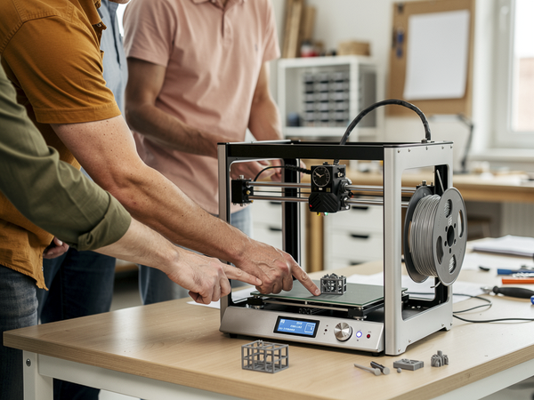 Bild zu Werkstattlehrkräfte Metalltechnik: Regionalkonferenz - Förderung im "Fablab", 3d-Druck, KI