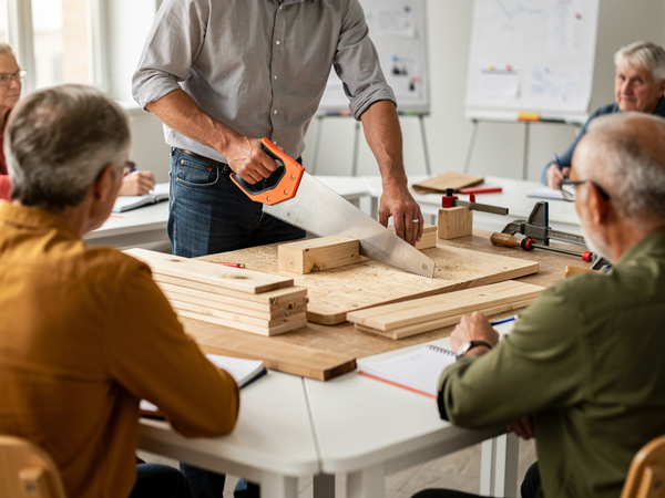 Bild zu Technisches Lernen mit dem Werkstoff Holz im Sachunterricht - Werken mit Holz in der Grundschule