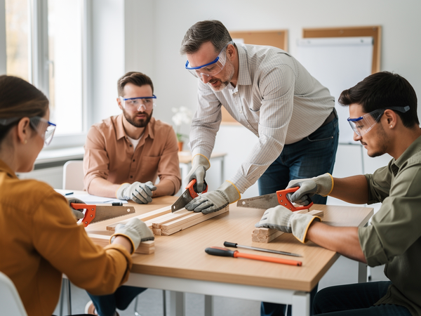 Bild zu Werkprojekte für Kinder: handwerklich und digital -
technisches Lernen mit dem Werkstoff Holz im Sachunterricht
