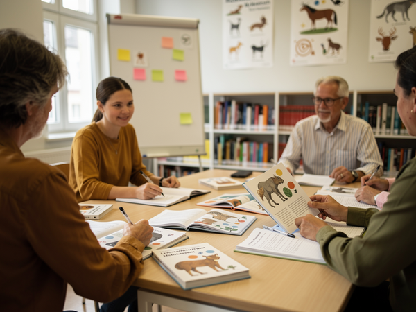 Bild zu Leseförderung an außerschulischen Lernorten – Kreative Methoden mit Fabeln für den Unterricht in Klassen 5/6 in der Stadtbibliothek Bielefeld