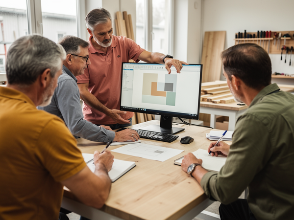 Bild zu Digitalisierung im Tischlerhandwerk Werkstattorientierte Programmierung
(WOP) am CNC-Bearbeitungszentrum
