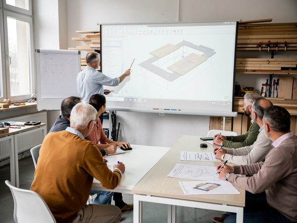 Bild zu Digitalisierung im Tischlerhandwerk – Einführung in die
5-Achs-CNC-Bearbeitung mit WoodWOP