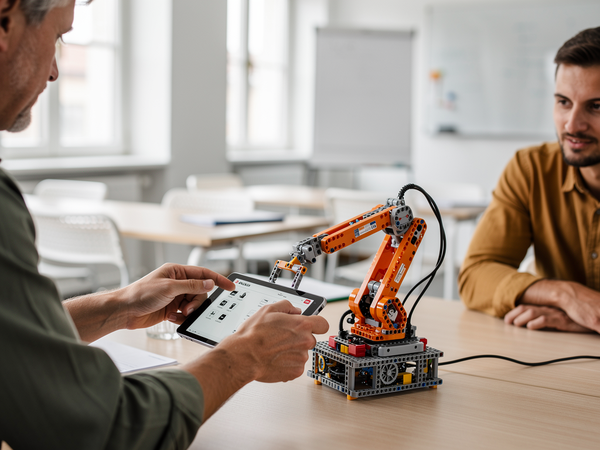 Bild zu Rechnergestützte Fertigung: KI-Einsatz und Robotik mit KUKA-Steuerung