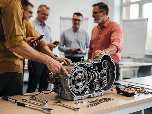 Bild zu Grundlagen moderner Getriebetechnik: Hybridisierung, Diagnose und Unterrichtstransfer