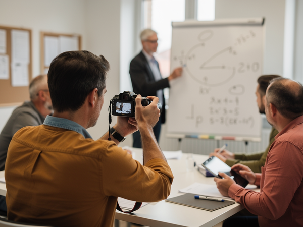 Bild zu "Klappe, Action": Kinder drehen Lernvideos im Mathematikunterricht der Grundschule