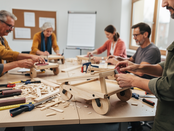 Bild zu Räderfahrzeuge aus Holz – Technik lebendig vermitteln im Sachunterricht